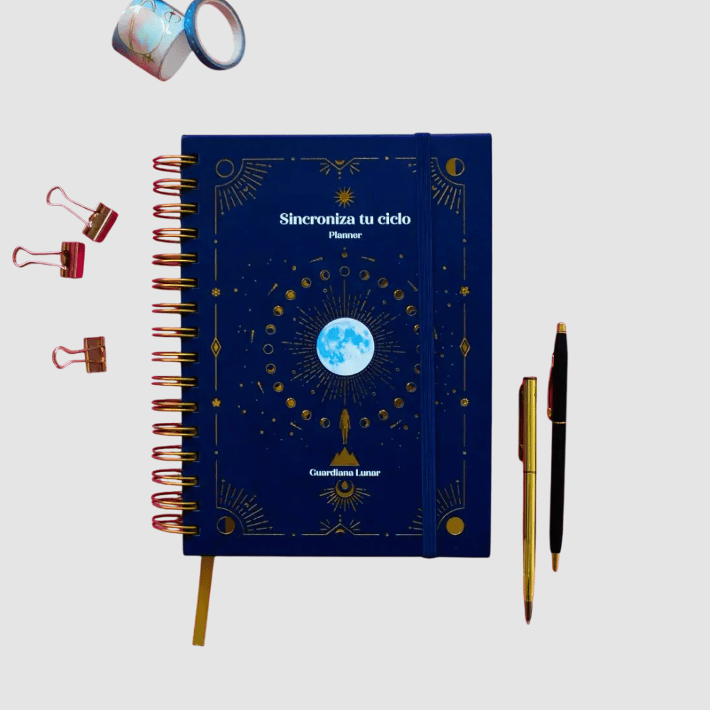 Planner &quot;Sincroniza tu Ciclo&quot; de Guardiana Lunar