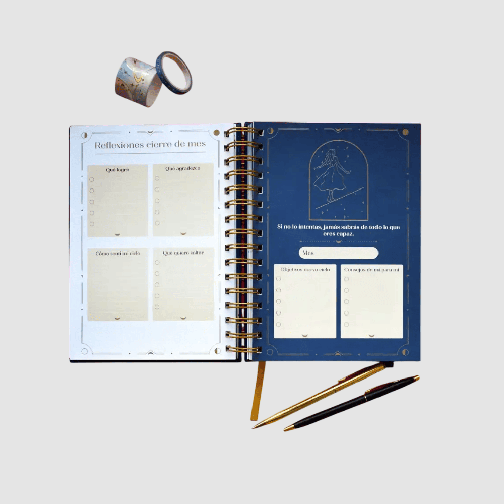 Planner "Sincroniza tu Ciclo" de Guardiana Lunar