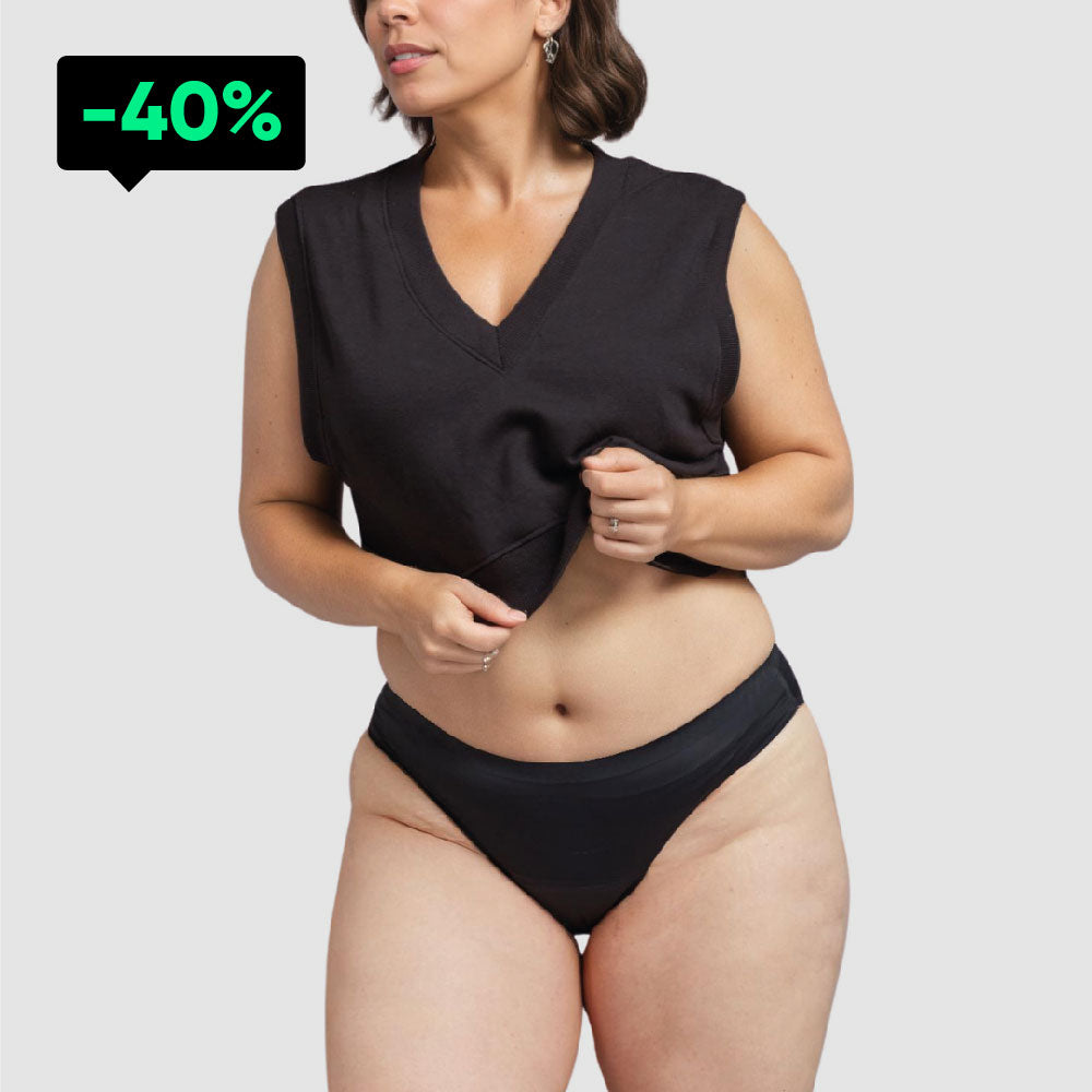 Bikini Sin Costuras Flujo Moderado