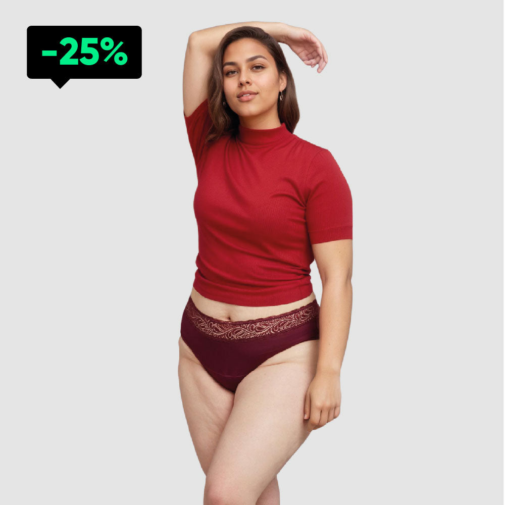 High Waist Flujo Intenso