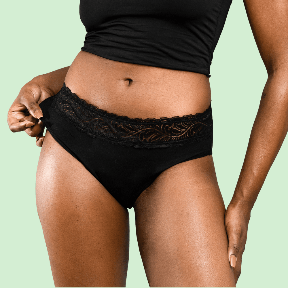 Calzón Menstrual High Waist Flujo Abundante