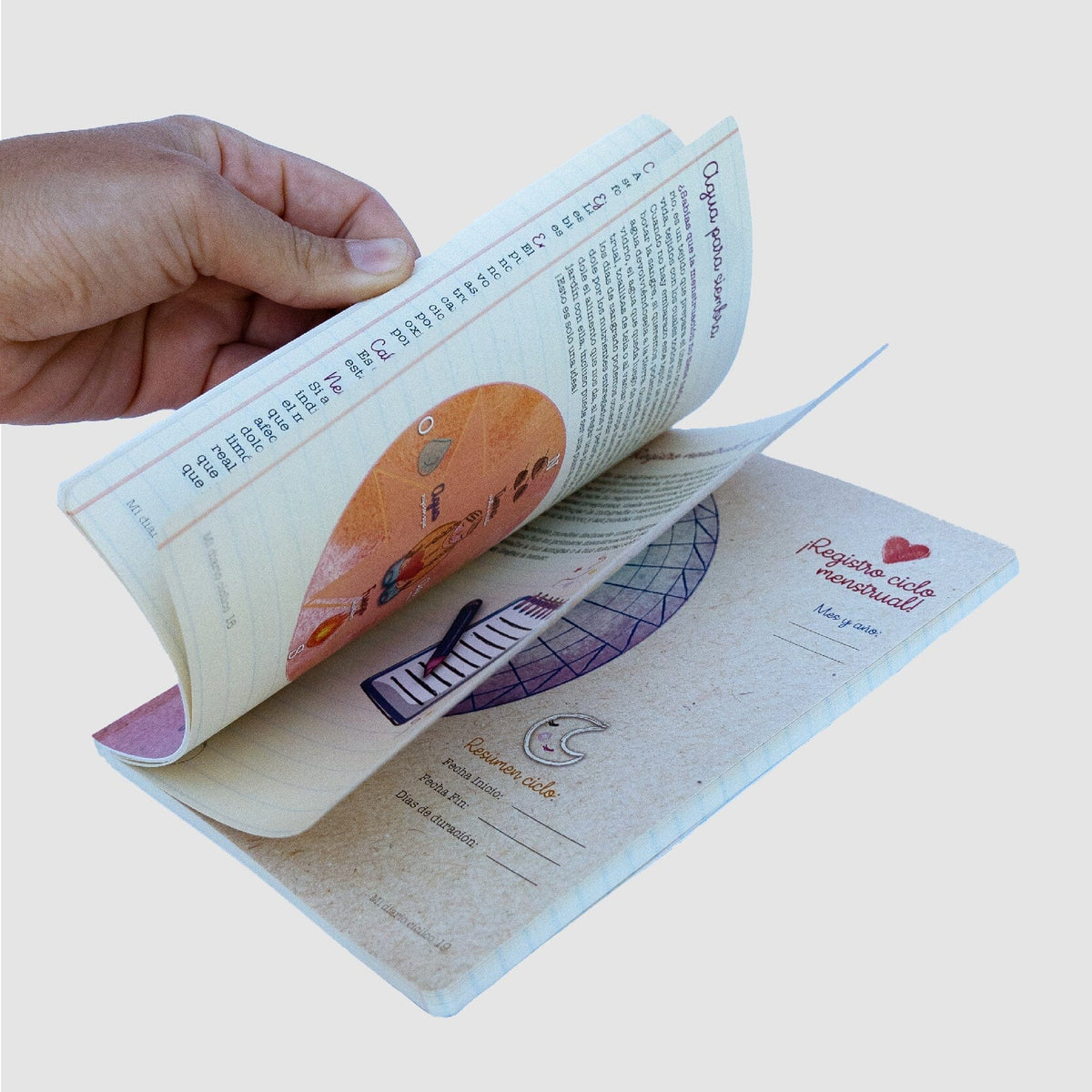 Libro sobre mi primera menstruación